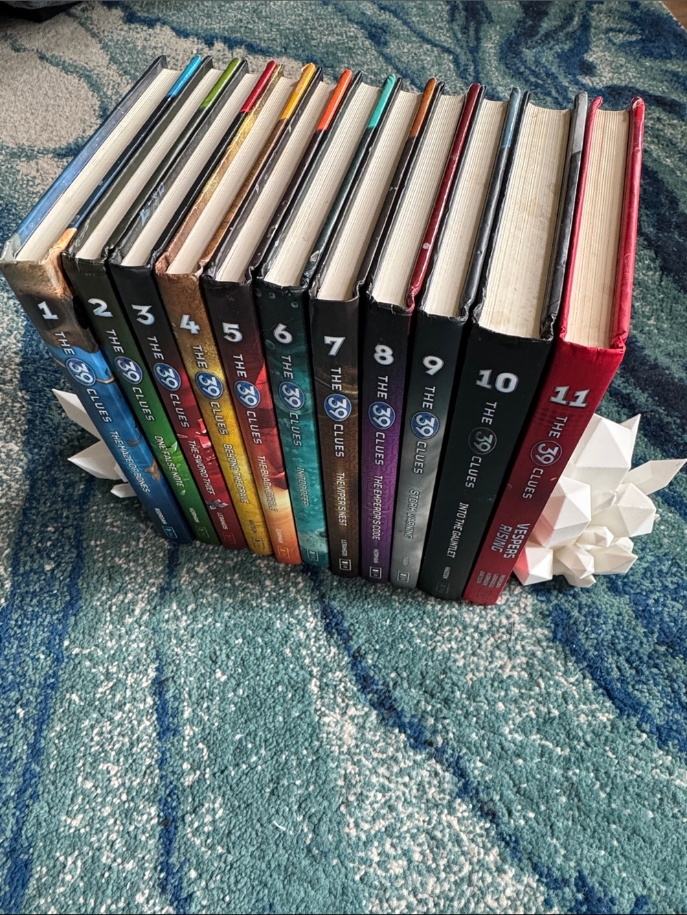 The 39 Clues Book Series Volumes 1-11 - Colorful Hardcover Set